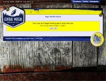 Tablet Screenshot of centralwaters.com